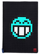 dagboek met siliconen paneel A5 zwart