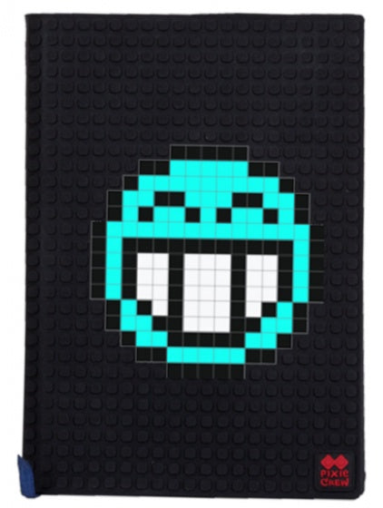 dagboek met siliconen paneel A5 zwart