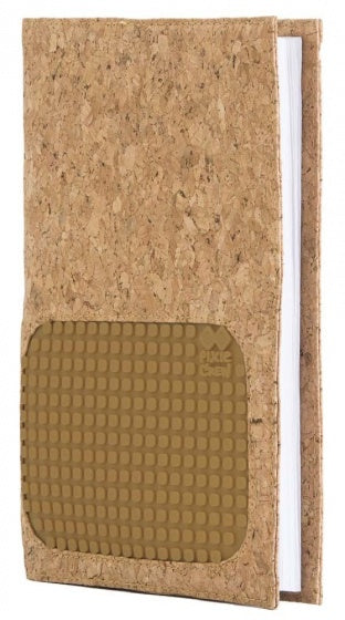 dagboek met siliconen paneel Cork A5 bruin