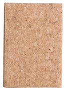 dagboek met siliconen paneel Cork A5 bruin