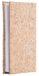 dagboek met siliconen paneel Cork A5 bruin