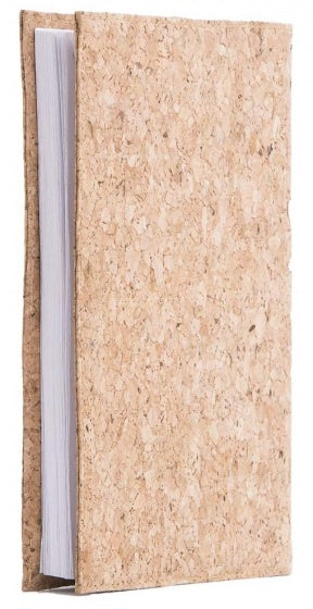 dagboek met siliconen paneel Cork A5 bruin