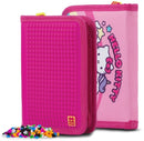 etui met pixels Hello Kitty 19 cm roze