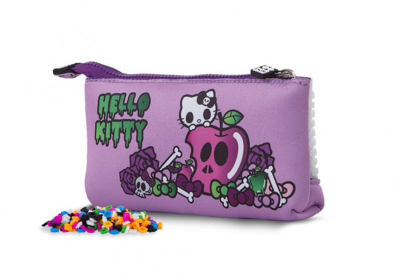 etui met pixels Hello Kitty 20 cm paars