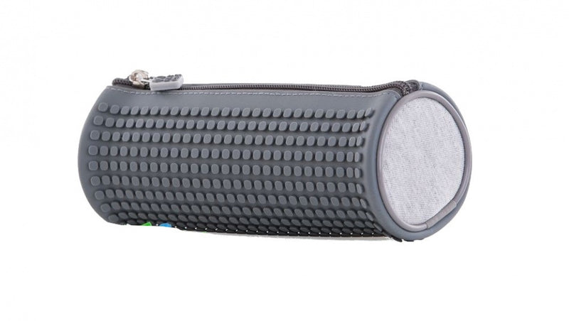 etui met siliconen paneel en pixels 20 cm grijs