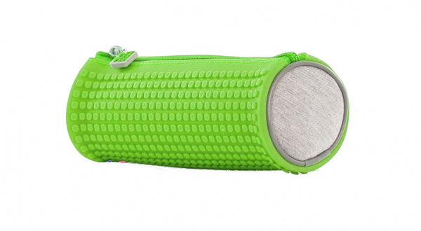 etui met siliconen paneel en pixels 20 cm groen