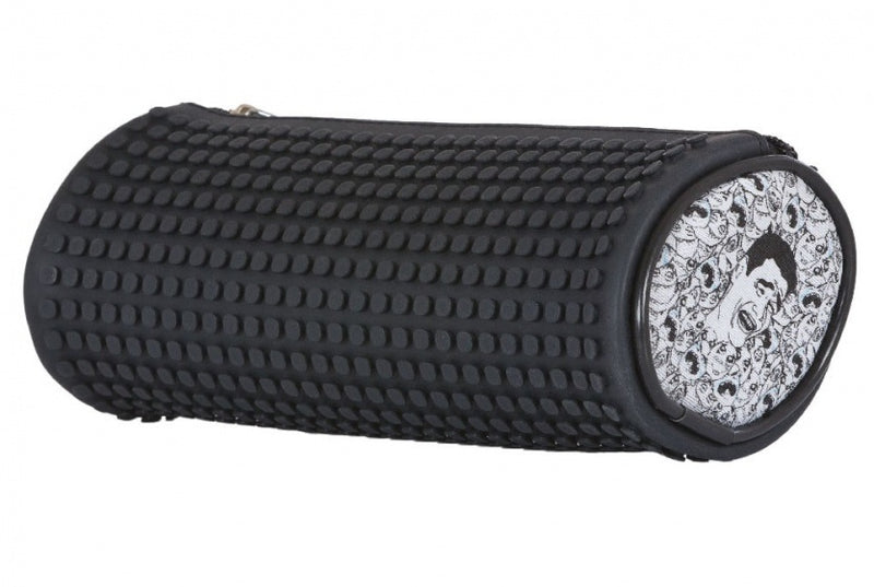 etui met siliconen paneel en pixels 20 cm zwart