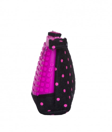 etui met siliconen zijkant 20 cm fuchsia/zwart