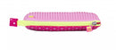 etui met siliconen zijkant en pixels 20 cm roze
