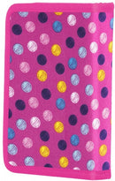 etui met siliconen zijkant en pixels fuchsia 19 cm