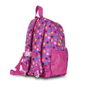 rugzak bubblegum met siliconen paneel 10 liter roze