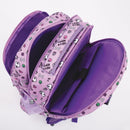 rugzak met siliconenpaneel 37 liter paars