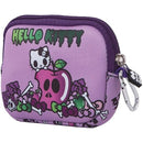 tasje met siliconenpaneel Hello Kitty 15 cm paars