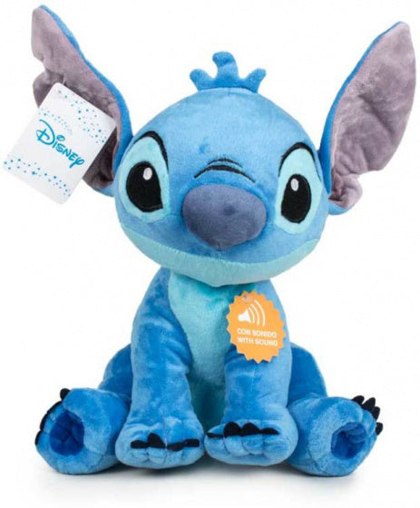knuffel Disney Stitch junior 30 cm pluche blauw