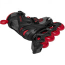 inline skates Dark Breeze 82A zwart/rood maat 32/35