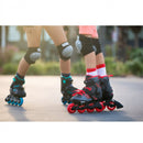inline skates Dark Breeze 82A zwart/rood maat 32/35
