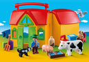 Playmobil 1.2.3. Meeneemboerderij met Dieren - 6962