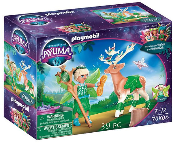 Playmobil Adventures Forest Fairy met totemdier