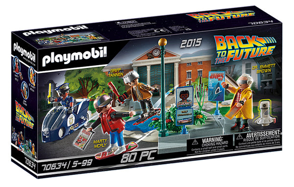 Playmobil 70634 Back To The Future Hoverboard Achtervolging