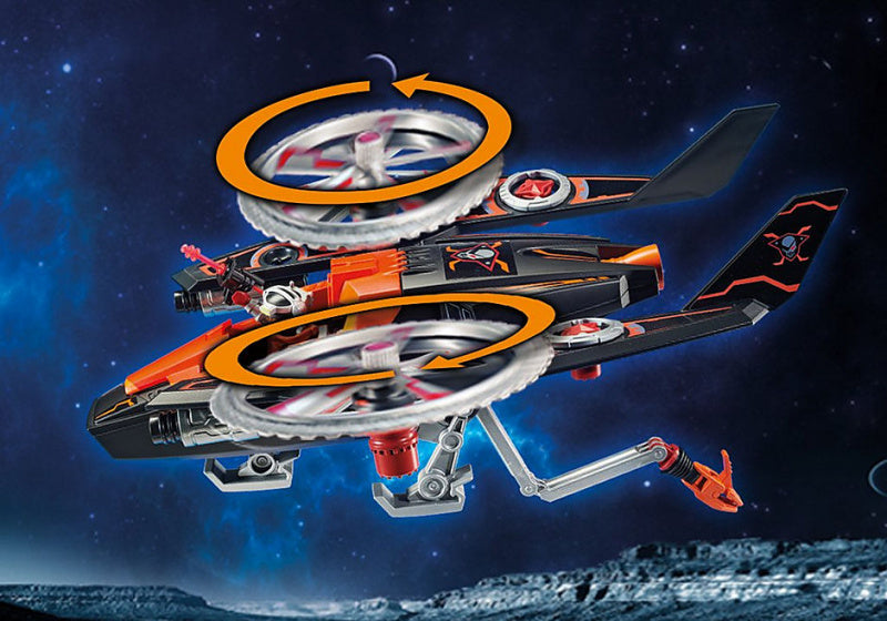 Galaxy Police - Piratenhelikopter 74-delig (70023)