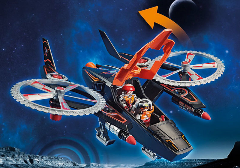 Galaxy Police - Piratenhelikopter 74-delig (70023)