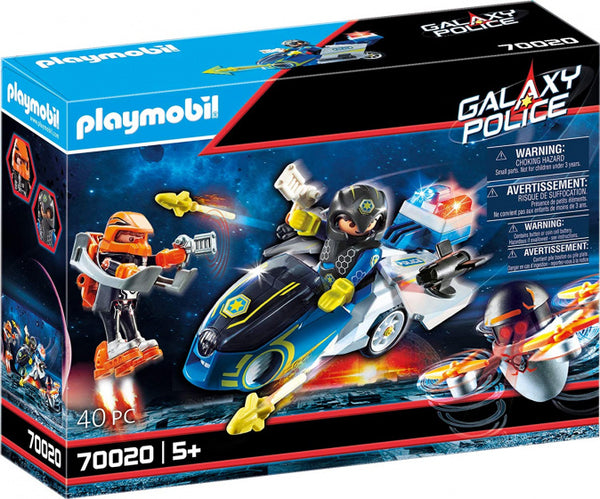 Playmobil 70020 Galaxy Politiemotorfiets