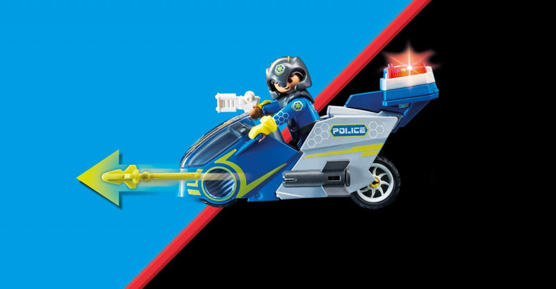 Playmobil 70020 Galaxy Politiemotorfiets