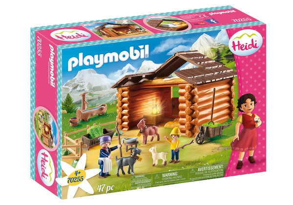 Playmobil 70255 Peter met Grootmoeder bij de Geitenstal