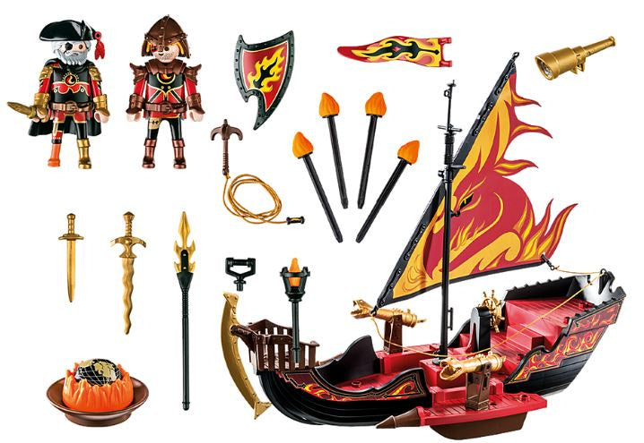 Playmobil Novelmore Burnham Raiders Vuurschip - 70641