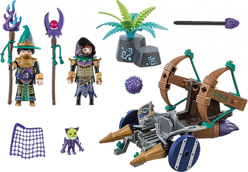 Playmobil Novelmore Violet Vale - Demonen-vangwagen