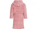 badjas gestreept junior rood/wit maat 98/104
