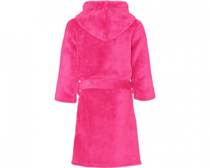 badjas junior donkerroze maat 98/104