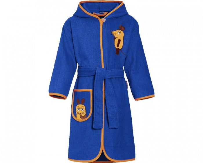 badjas muis blauw junior maat 110/116