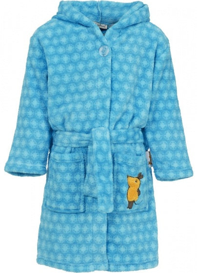 badjas Muis junior fleece blauw maat 122/128