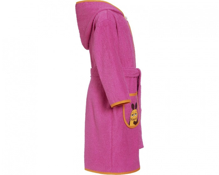 badjas muis roze junior maat 122/128