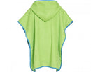 badponcho schildpad groen junior maat S