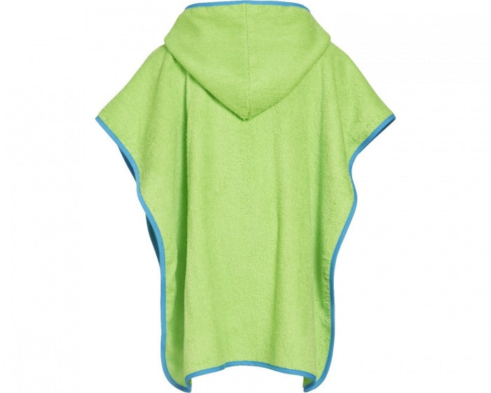 badponcho schildpad groen junior maat S