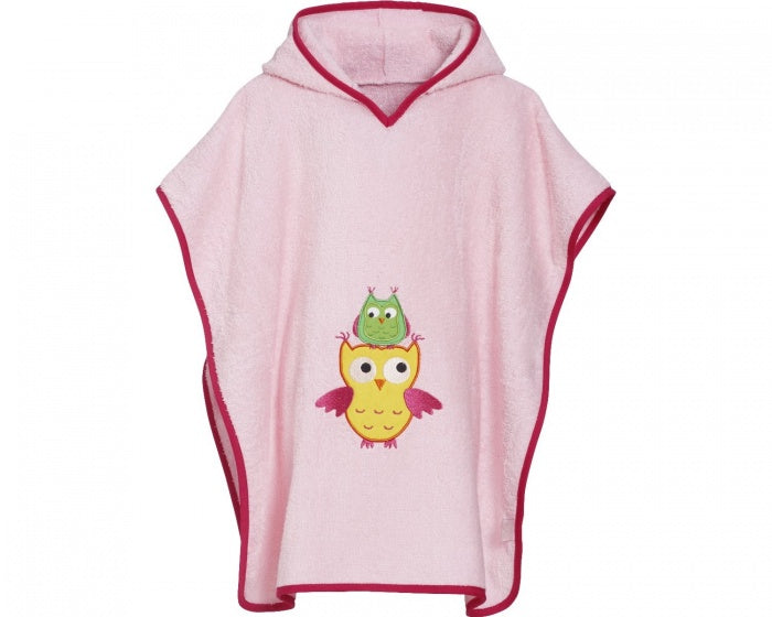 badponcho uil roze junior maat S