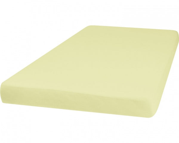 hoeslaken 70x140 cm geel