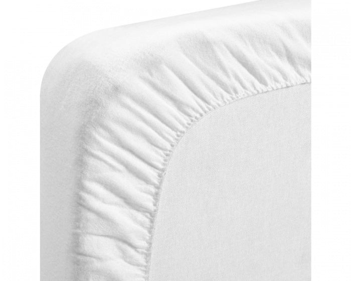 hoeslaken wit 40x70 cm