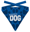 Plenty Gifts Bandana Hond Favorite Dog Blauw 16-20 CM