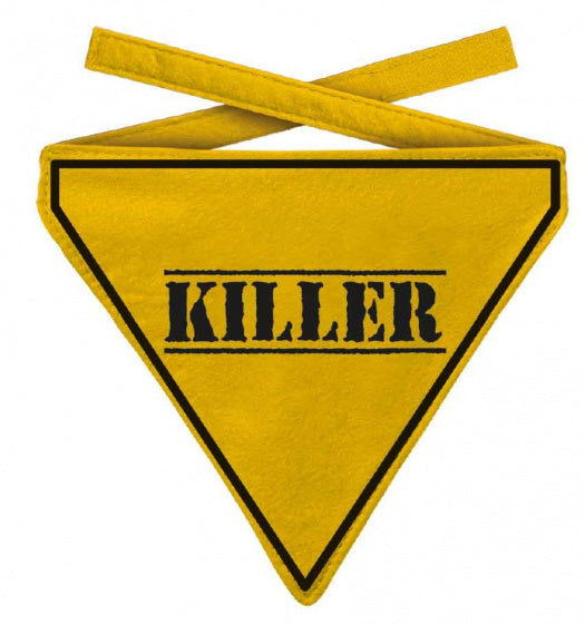 Plenty Gifts Bandana Hond Killer Geel 14-18 CM