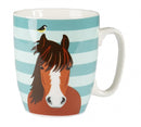 Mok paard multicolor 220 ml