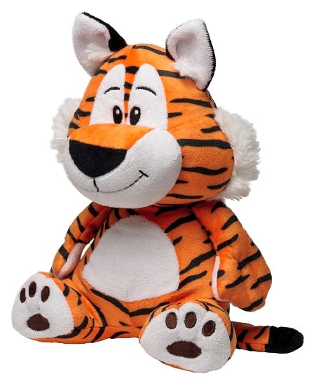 knuffeltijger ZooFriends 25 cm polyester oranje