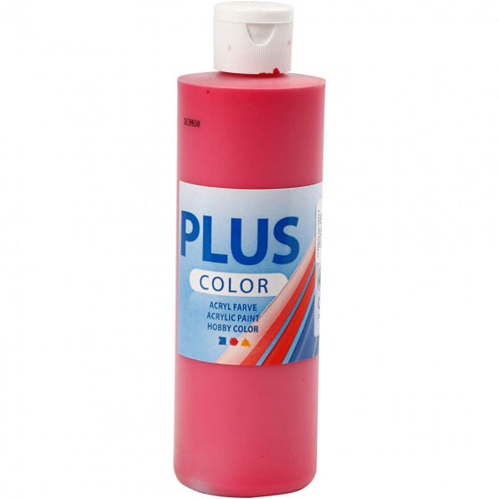 acrylverf 'Plus Color' 18 cm rood 250ml