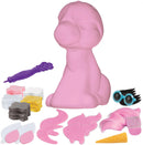 handwerkpakket eenhoorn 3D junior textiel/vilt