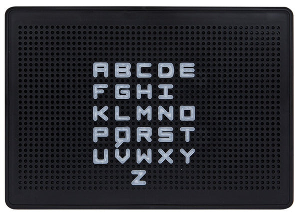 lichtbox zwart/wit 29 x 21 x 4 cm