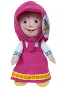 pluchen knuffel Masha 15 cm roze