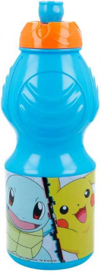 drinkfles junior 400 ml blauw/oranje