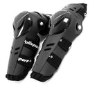 Devil Knie en Scheen Beschermer Volwassen Zwart